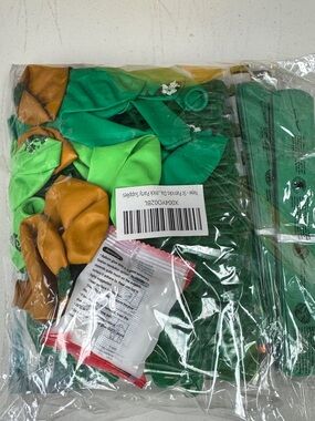 Happy St. Patrick’s Day Green and Gold Party Balloons, favors, - Assorted Shades